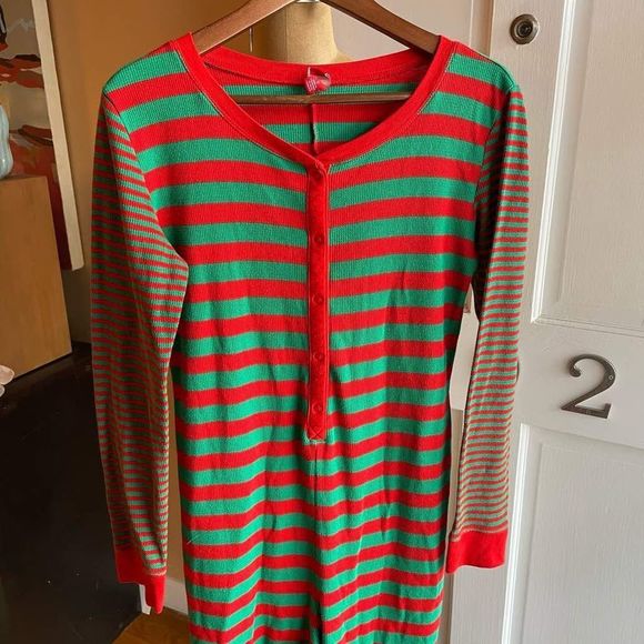 Target Other - TARGET | unisex striped holiday christmas onesie pajama S